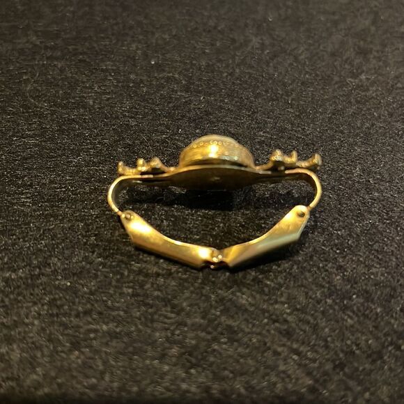 Nice Vintage Cameo Scarf Clip - Picture 3 of 4